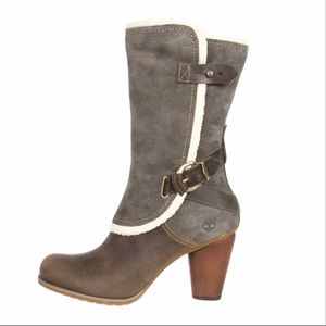 timberland high heels